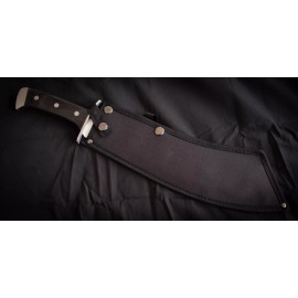 Tattva Tactical 19" Machete Cleaver Full Tang Nyloth Sheath W/ Shoulder Strap 13" Blade Tactical