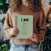bitCNY I AM Spiral Notebook,Inspiring Words Affirmation Journal Notebook, Positive