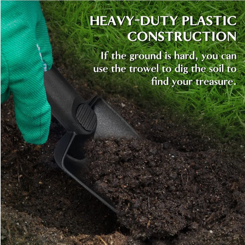 Metal Detecting Sand Scoop Set with 1/2 Gallon Scoop Capacity,