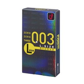 オカモトコンドームズ オカモト ゼロゼロスリー 0.03 Lサイズ 10コ入