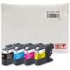 EC-LC211-4PK EC-LC211-4PK Remanufactured Ink 4 Color Pack (ECI-BR211-4P) Remaining Level