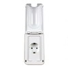 Weatherproof Recessed Grounded Outlet 1 Gang (K-0499) 2ea