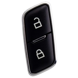 FANLIDE Door Lock Switch Button Compatible with 2015-2020 Ford F150 and 2017-2020 Ford F250/F350/F450/F550 Super Duty, BB5Z-14028-DA BB5Z14028DA BB5T-14017-DCW (Front Driver Side)