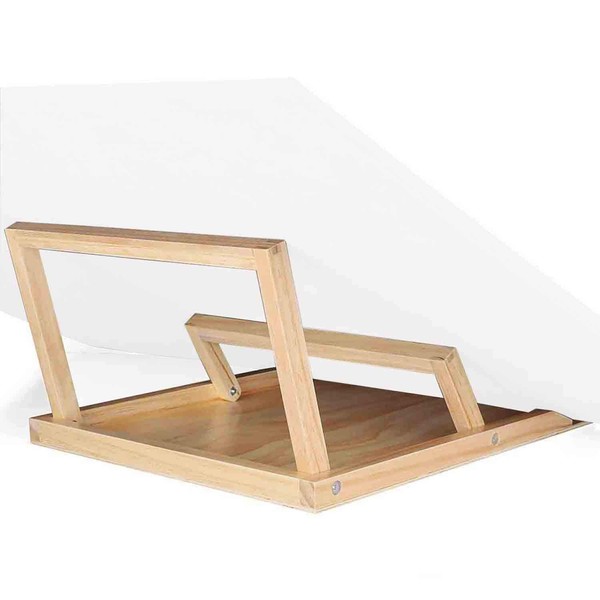 LAVIEVERT Jigsaw Puzzle Easel Bracket, Wooden Puzzle Holder Stand with