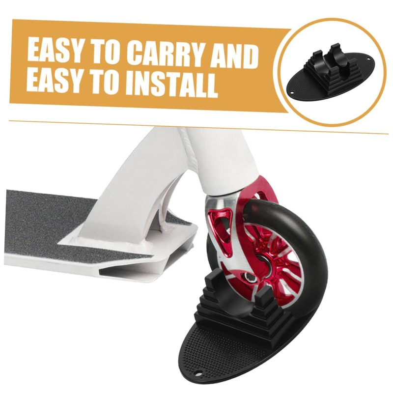 Kisangel Scooter Stand for Parking Easy Install Plastic Holder for