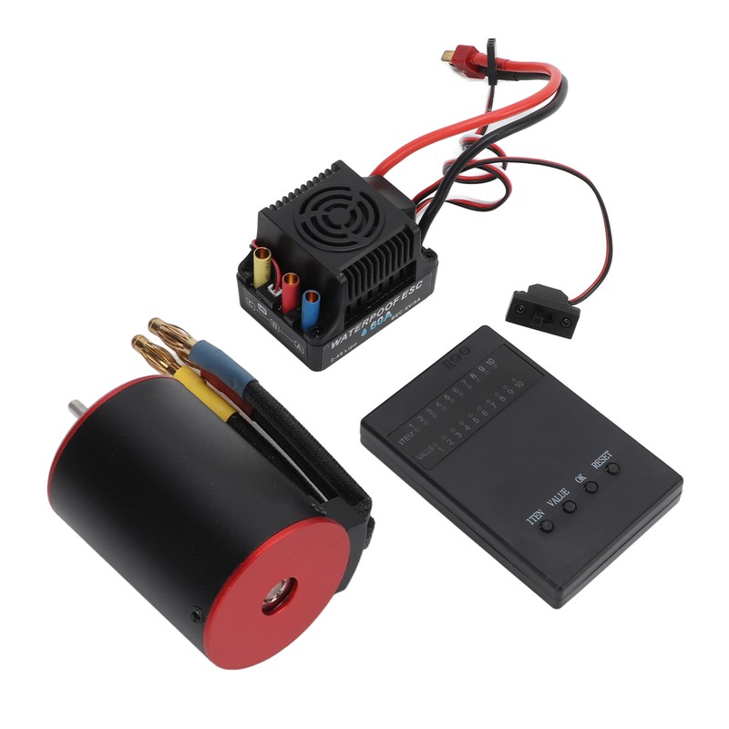 3650 3100KV Brushless Motor 60A ESC Set Waterproof Brushless Motor