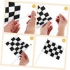 Sosoport Pack of 25 Rod Flags Racing Car Flags Racer
