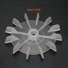 sourcing map 2 x 120 x 15 mm Round Shaft