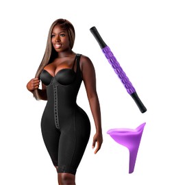 Snatched Body Stage 1 Faja Post Surgery + P-EZ Urinal Travel Portable Device + Lymphatic Drainage Massager