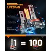 Fahren H11/H9/H8 fog Light Bulbs, Upgraded 44000 Lumen 900% Brighter