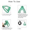 Adjustable Bird Harness & Leash Set for Small Birds,FitsBudgie,Parakeets, Conures,