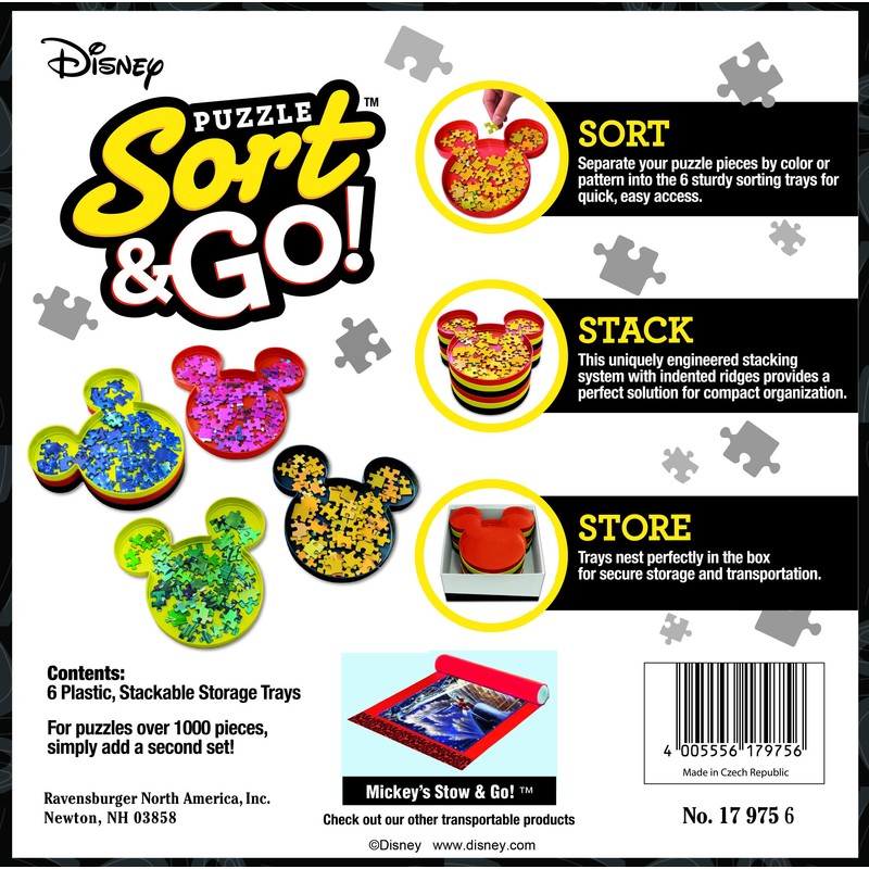 Tavite Pentru Assorted Puzzle Ravensburger - Mickey Sort & Go