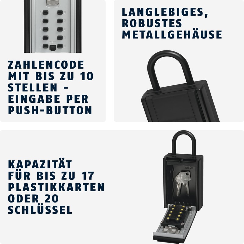 ABUS KeyGarage 777 - Key box with mounting bracket -