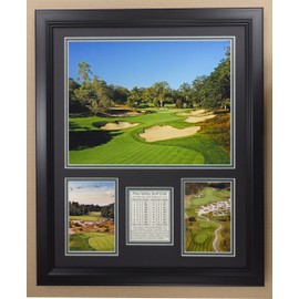 Legends Never Die PGA Pine Valley Golf Course Double Matted Photo Frame, 18" x 22"