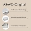 ASAVO metal soap tin 9.5 x 6.0 x 3.2 cm
