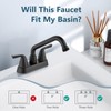 Aolemi Laundry Sink Faucet 4 Inch Centerset, Utility Sink Faucets