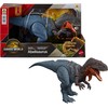 Mattel Jurassic World Rebirth Wild Roar Dinosaur Toy, Abelisaurus Posable