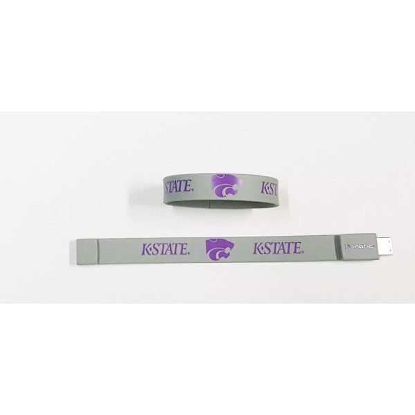 IFanatic Kansas State Wildcats USB Flash Drive Wristband Bracelet Memory