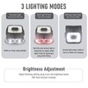 Claymore Capon 120H (Tan) - LED Rechargeable Clip-On Cap Headlamp,