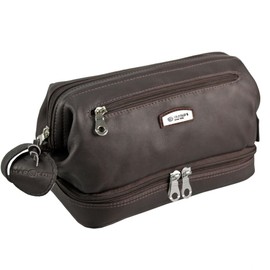 Harold's Country Leather Toiletry Bag 27 cm, brown