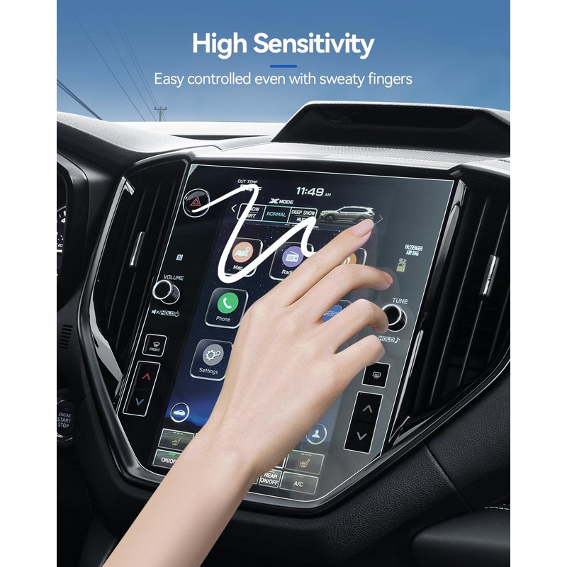 LANTU Ascent Screen Protector for 2023 2024 2025 Subaru Ascent