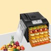 6PCS Silicone Dehydrator Sheets - Nonstick fruit leather trays for