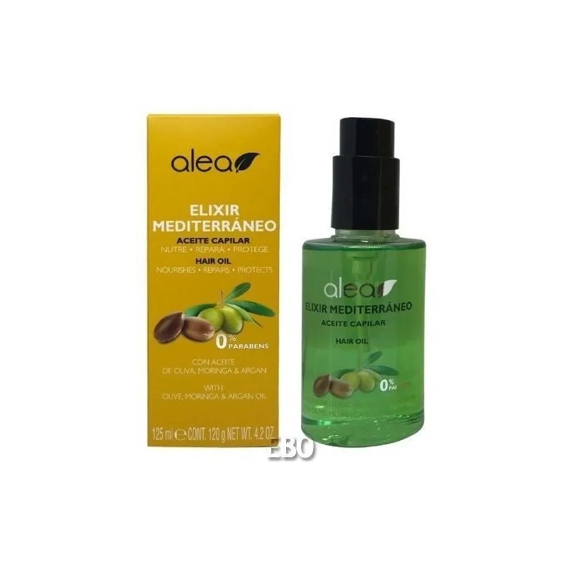 Salerm Alea Serum Elixir Mediterraneo Aceite Oliva Y Moringa