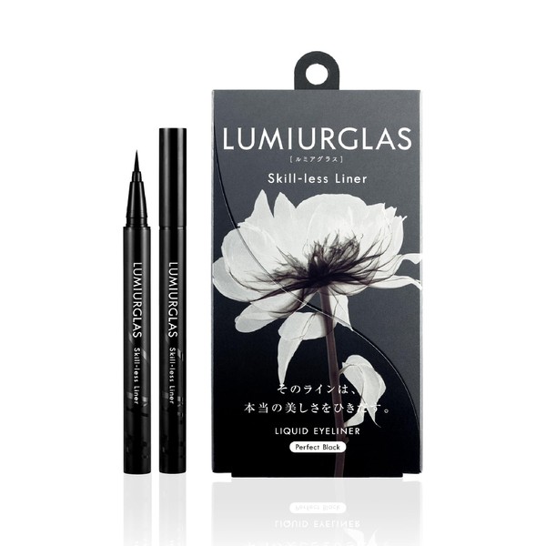 Lumia Glass Skillless Liner Eyeliner Liquid Waterproof (01. Perfect Black)