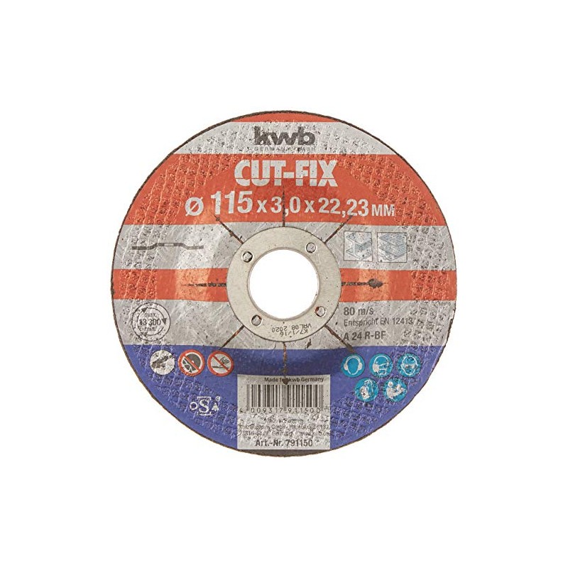 Cutting Disc and ébarber Cut-Fix 115 x 3.0