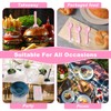 Hpmjz 500 Pcs Disposable Plastic Sporks Individually Wrapped Spoons 2