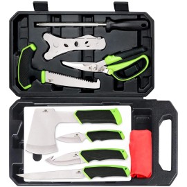 Mossy Oak Hunting Field Dressing Kit 10 Piece/8-piece with Storage Case NEW - 10 Piece