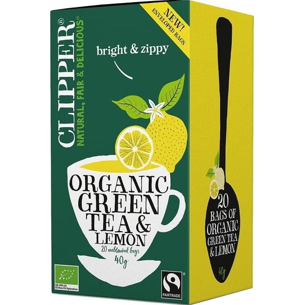 GREEN TEA WITH LEMON FAIR TRADE BIO 40 g (20