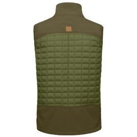 Little Donkey Andy Men’s Lightweight Puffer Vest, Warm Outdoor Sleeveless Jacket for Hiking Travel Running