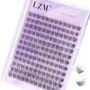LZM Wispy Cluster Lashes - 144Pcs Lash Clusters 10-13mm Individual