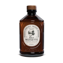 Bacanha Sirop Brut de Noisette Organic 400 ml - Organic Hazelnut Syrup from France with Organic Cane Sugar