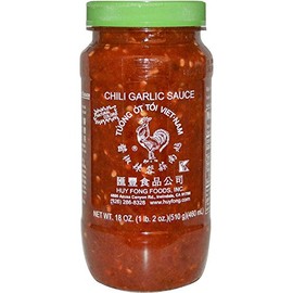Huy Fong Foods Inc., Chili Garlic Sauce, 18 oz (510 g) Huy Fong Foods Inc., Chili Garlic Sauce, 18 oz (510 g) - 2pcs