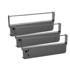 OBV 3 x Compatible Ink Ribbon Replacement for Epson ERC31 / ERC-31 / ERC31B / ERC 31 B Replaces S015369 for TM-U950 and Others