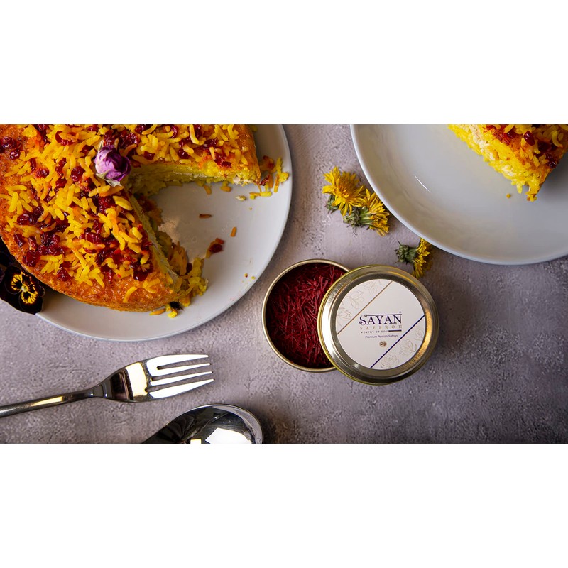 SAYAN SAFFRON - Superior All Red Saffron Threads Premium Saffron