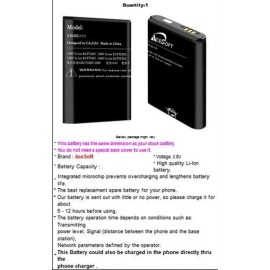 For Kyocera Long Lifespan 1900mAh Substitutable Battery fit Kyocera DuraXV Extreme+ E4811