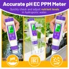 CIZTADA Smart pH Meter for Water pH and EC Meter
