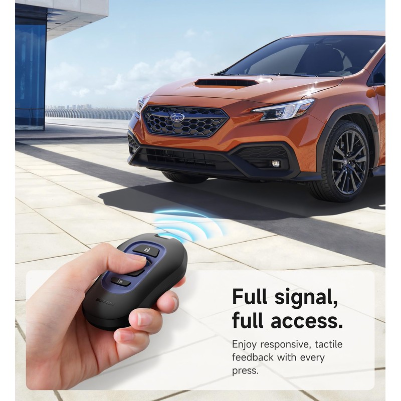 SURITCH for Subaru Key Fob Cover, Tough PC Soft TPU