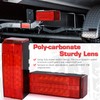 LINKITOM New Submersible LED Trailer Light Kit, Super Bright Fully