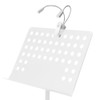 Dual Mighty Bright LED Light for Music Sheet Stands White