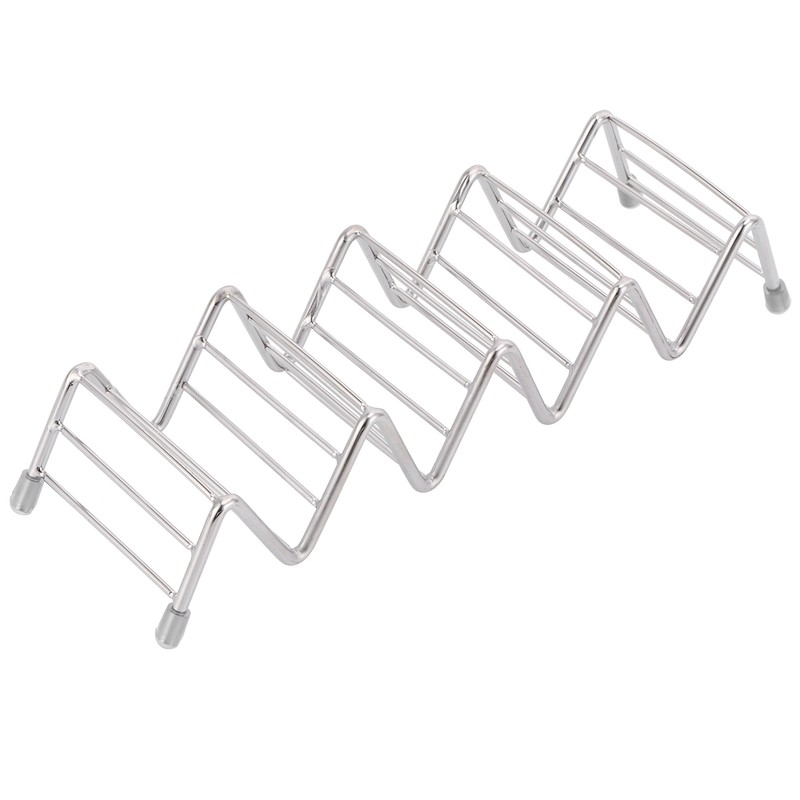 Taco Holder Innovative 304 Stainless Steel Pancake Stand Tray for