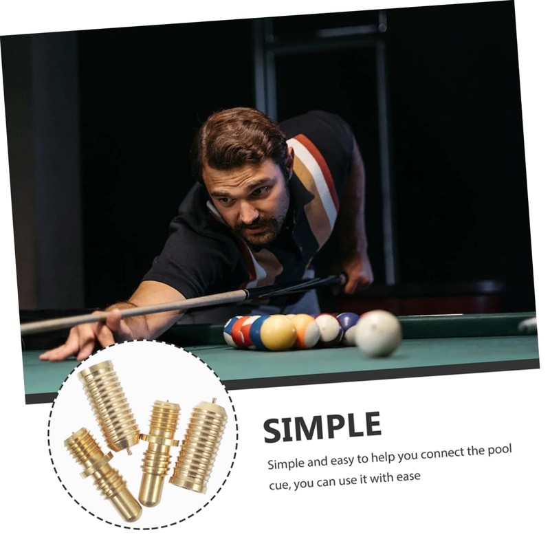 WHAMVOX Billiard Cue Joint Screws Sets for Pool Cue Extension