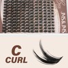 144Pcs Lash Clusters Lash Extension C Curl Manga Wispy Eyelash