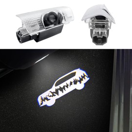 2 PCS Car Door Logo Lights Compatible for Sequoia 2008-present Accessories Courtesy Projector Laser Puddle Light Ghost Shadow Lights (S-quoia car, Sequoia 2008-present)