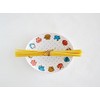 te-buruuxeai-suto Oval Plate Animal Love Girls Plate