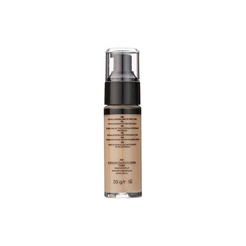 Bell HYPOAllergenic MAT & SOFT Mattifying Fluid - 02 NATURAL