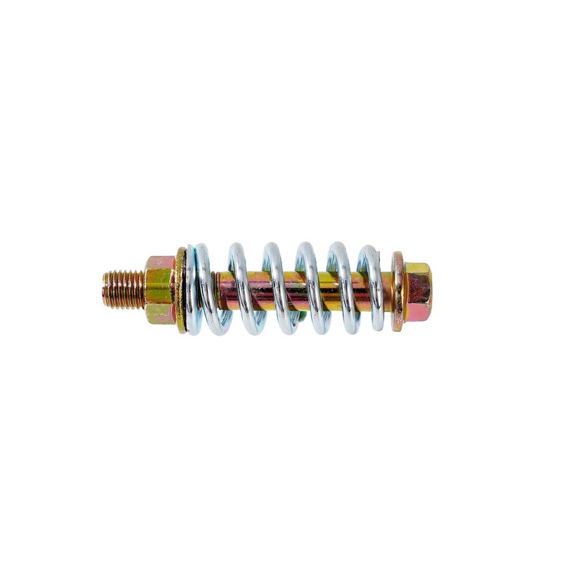 Jxsaboorle 4 Pack Exhaust Bolt and Spring M10-1.5x67mm Exhaust Spring